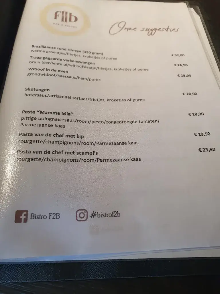 Menu_Bar & Bistro fIIb_Wommelgem_image_1