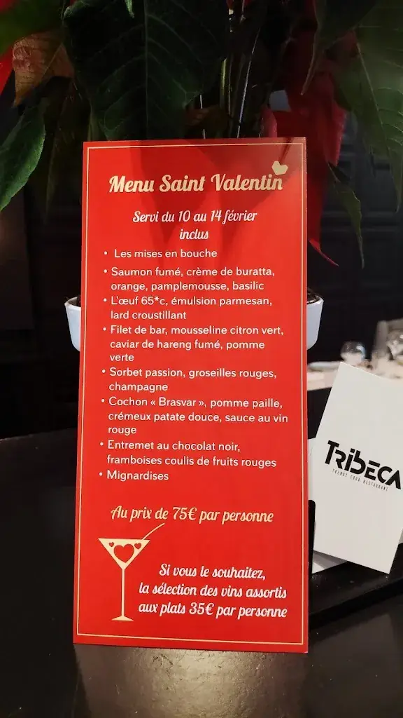 Menu_La Table du Tribeca_Gerpinnes_image_4