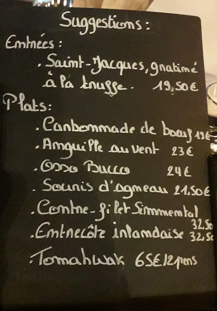 Menü_L'Étang des Légendes_Frasnes-lez-Anvaing_Bild_1