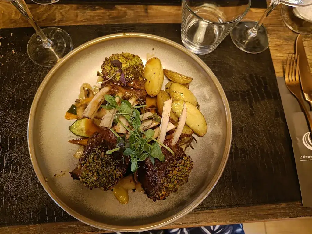 Menü_L'Étang des Légendes_Frasnes-lez-Anvaing_Bild_4