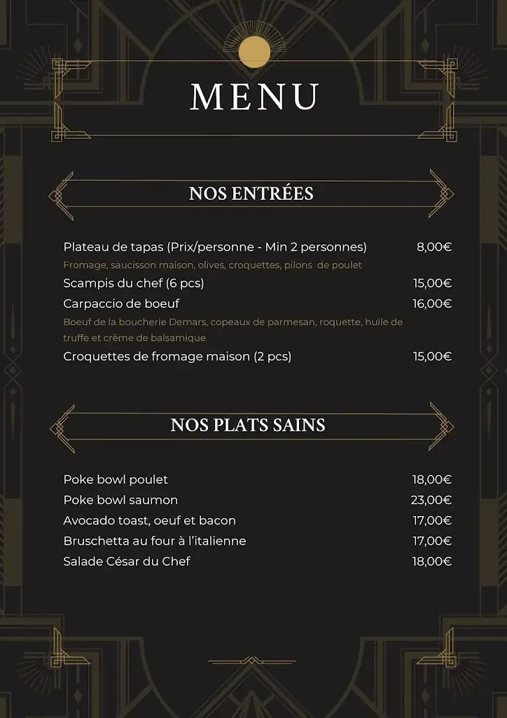 Menü_Charlie's Bar-Restaurant_Gedinne_Bild_3