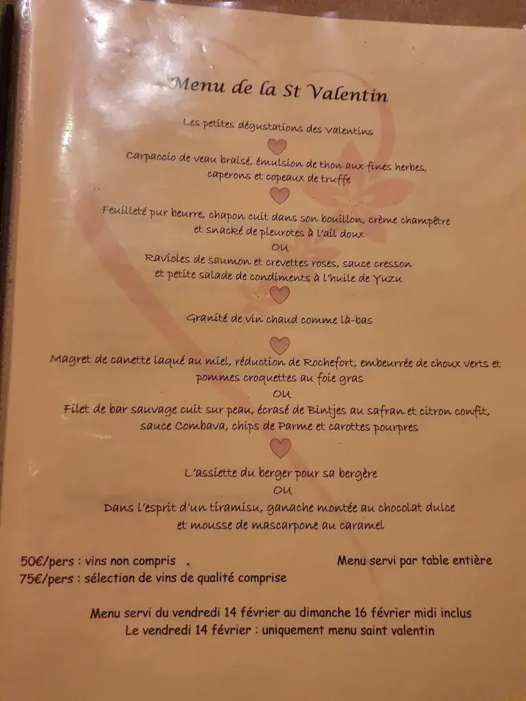 Menu_La Pichelotte_Gesves_image_4