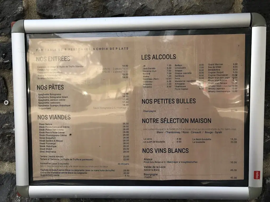 Menu_Le Petit Pont_Gesves_image_1