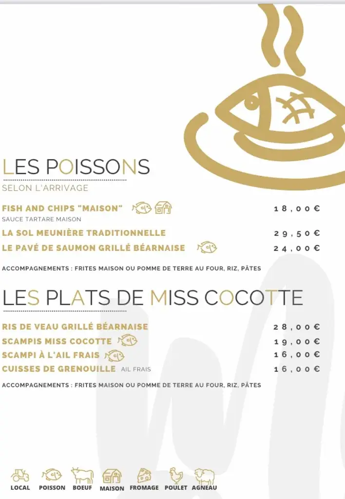 Menu_Miss cocotte-L'AUBERGESVES Gîte_Gesves_image_2