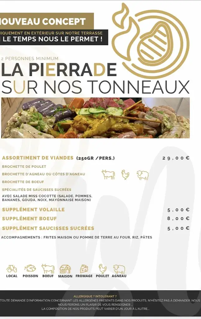 Menu_Miss cocotte-L'AUBERGESVES Gîte_Gesves_image_4