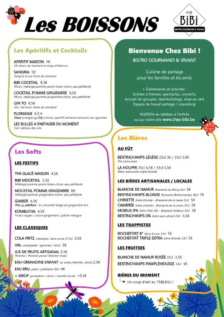 Menu_Chez Bibi | Bistro-resto gourmand et vivant_Gesves_image_3