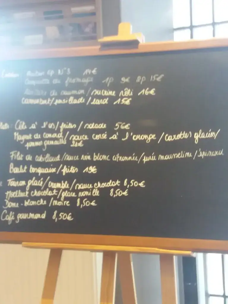 Menu_Restaurant Le 64_Ohey_image_1