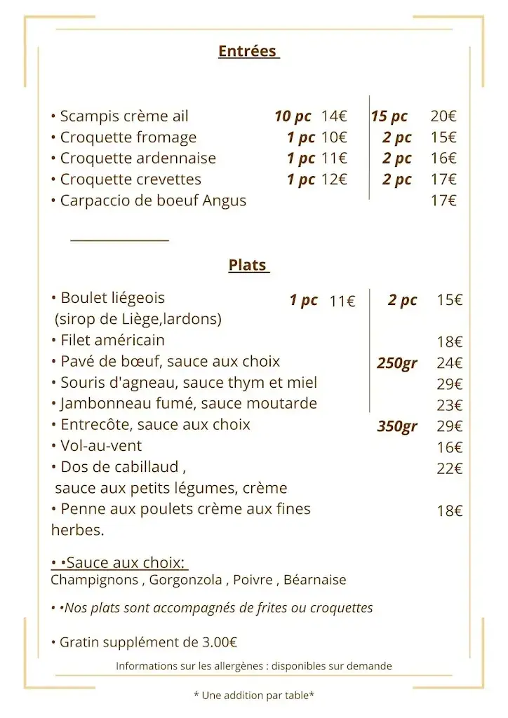 Menu_Le Clapotis_Hamoir_image_1
