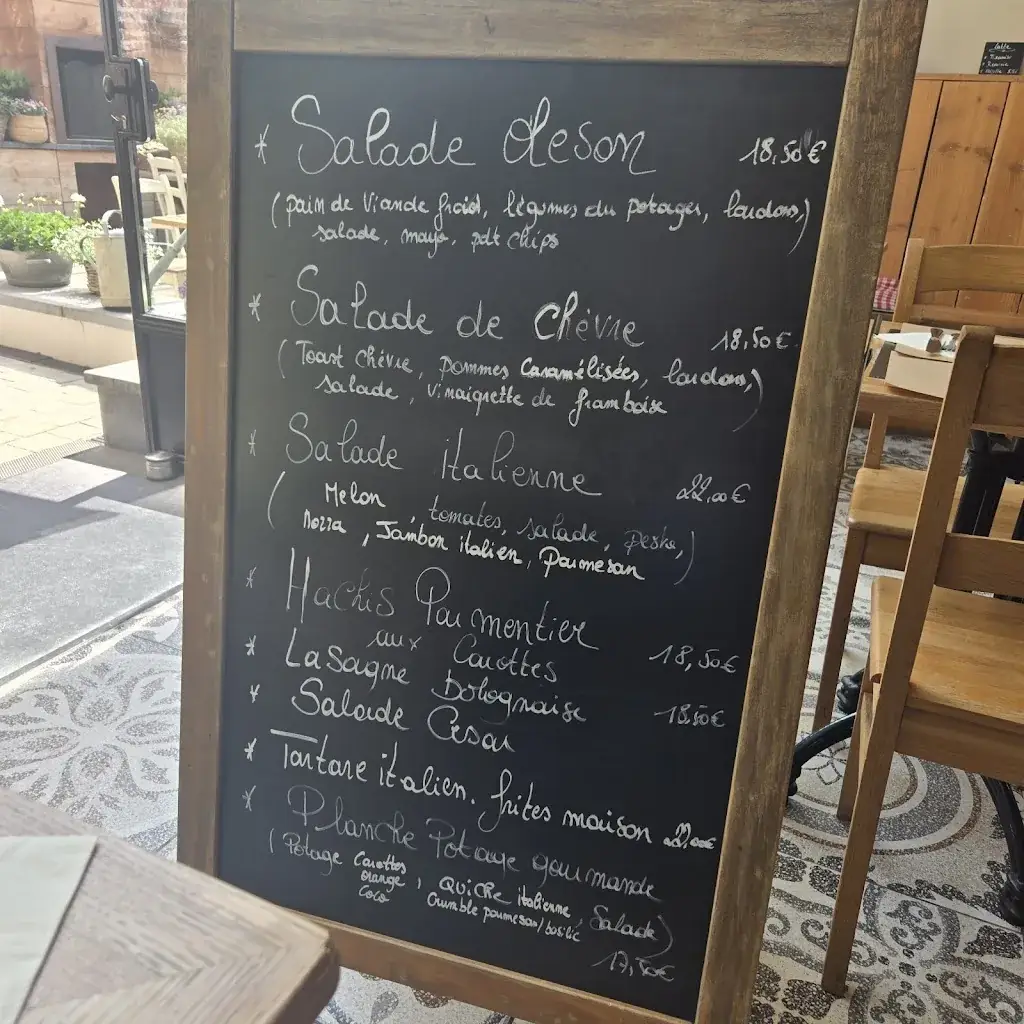 Menu_Chez Madame Oleson_Genappe_image_1