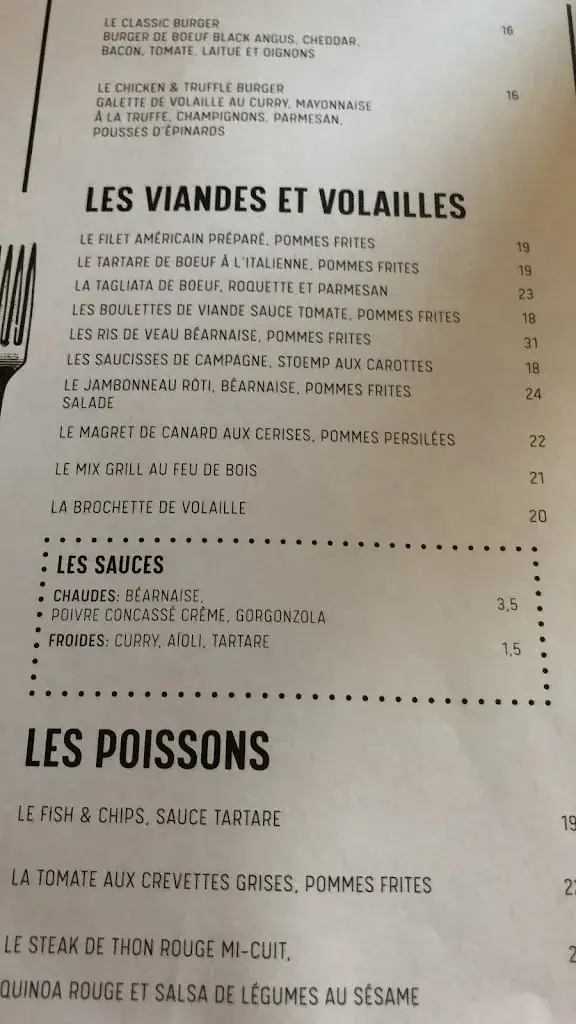 Menu_Chez Georges_Genappe_image_1