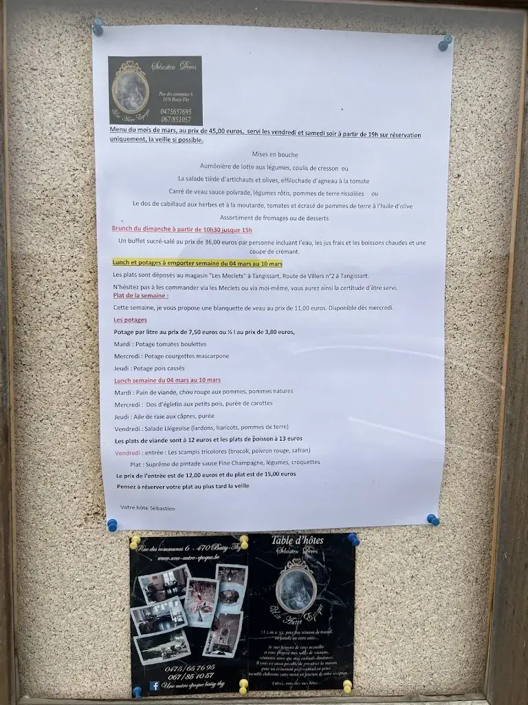 Menu_Une Autre Epoque_Genappe_image_1