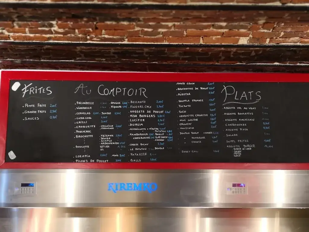 Menü_Patatou, friterie Bousval_Genappe_Bild_1