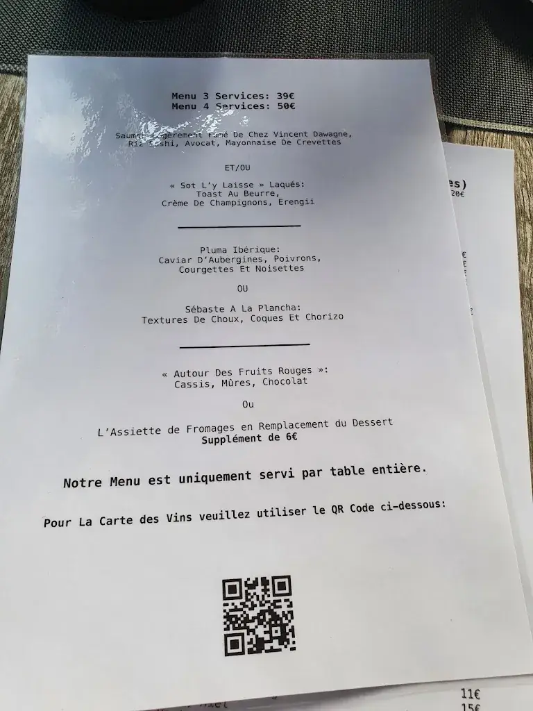 Menü_La Grange D'Hamois_Emptinne_Bild_2