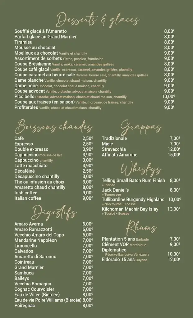 Menu_Da Claudio_Hensies_imagen_2