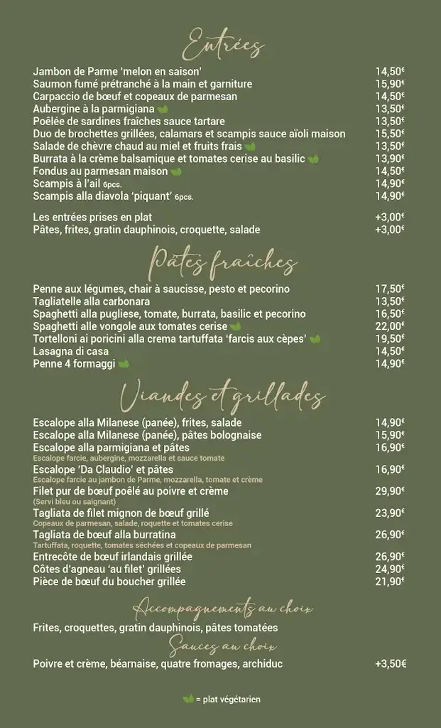 Menu_Da Claudio_Hensies_imagen_3