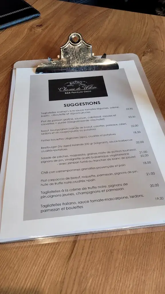 Menu_Charme de Wibrin_Houffalize_image_2