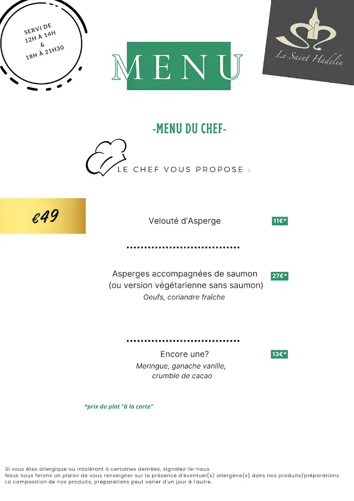 Menu_Restaurant Le Saint Hadelin_Houyet_image_3