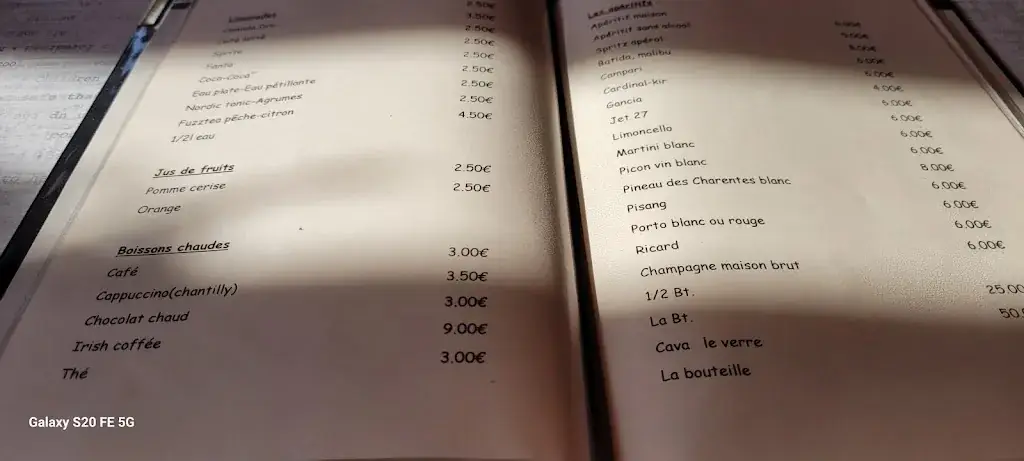 Menu_O bord de Lesse_Dinant_image_3