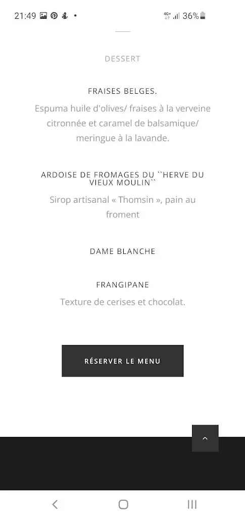 Menu_Restaurant l'Epicurien_Herve_image_4