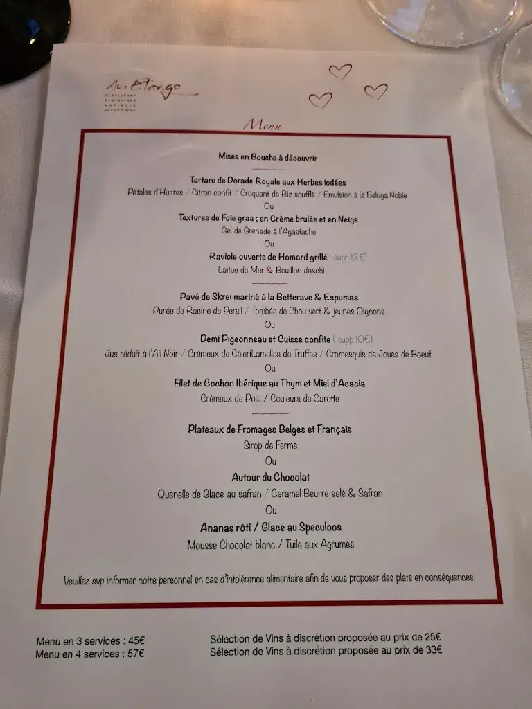 Menu_Aux Etangs de la Vieille Ferme_Herve_image_2