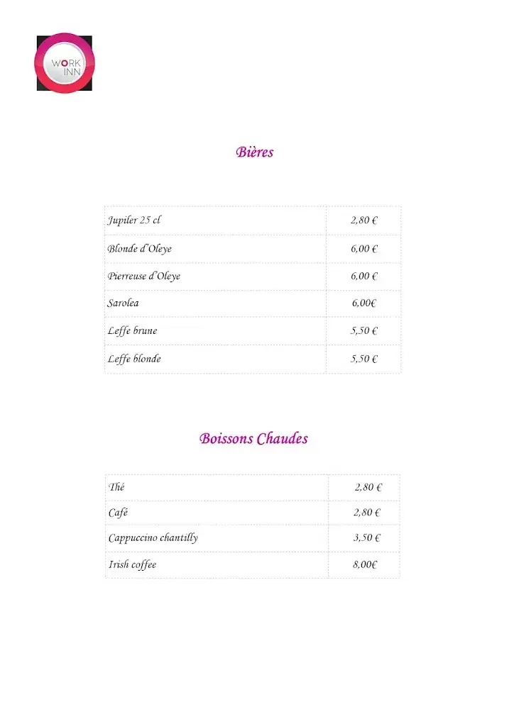 Menu_Le sarolea_Herstal_image_4