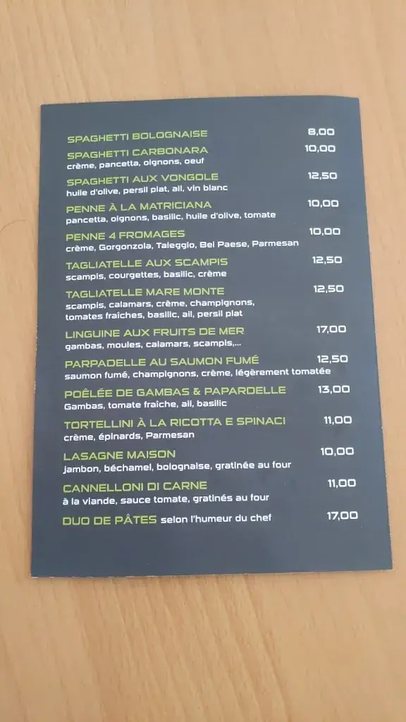 Menu_Restaurant Pizzeria Cucina Autentica (Antonio Rizzuto)_Herstal_image_1