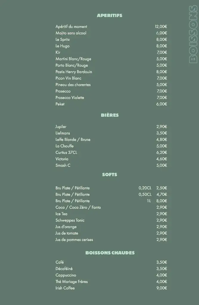 Menu_MiDi Restaurant_Herstal_image_1