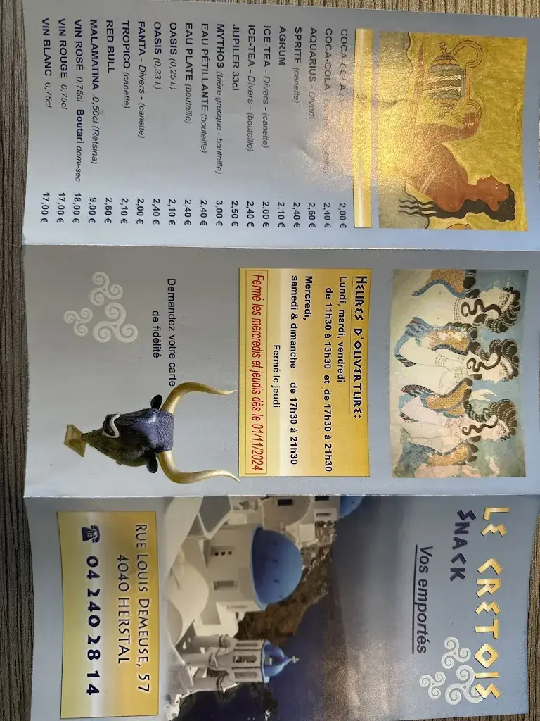 Menü_Le Crétois srl_Herstal_Bild_2