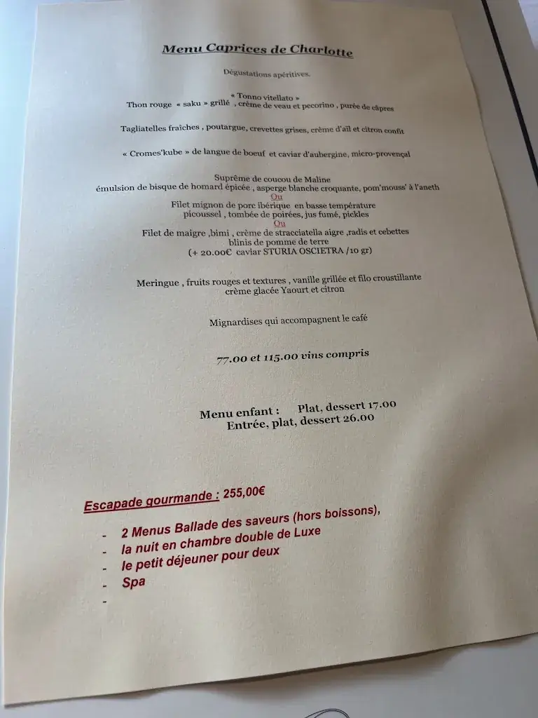 Menu_La Villa du Hautsart_Jodoigne_image_1