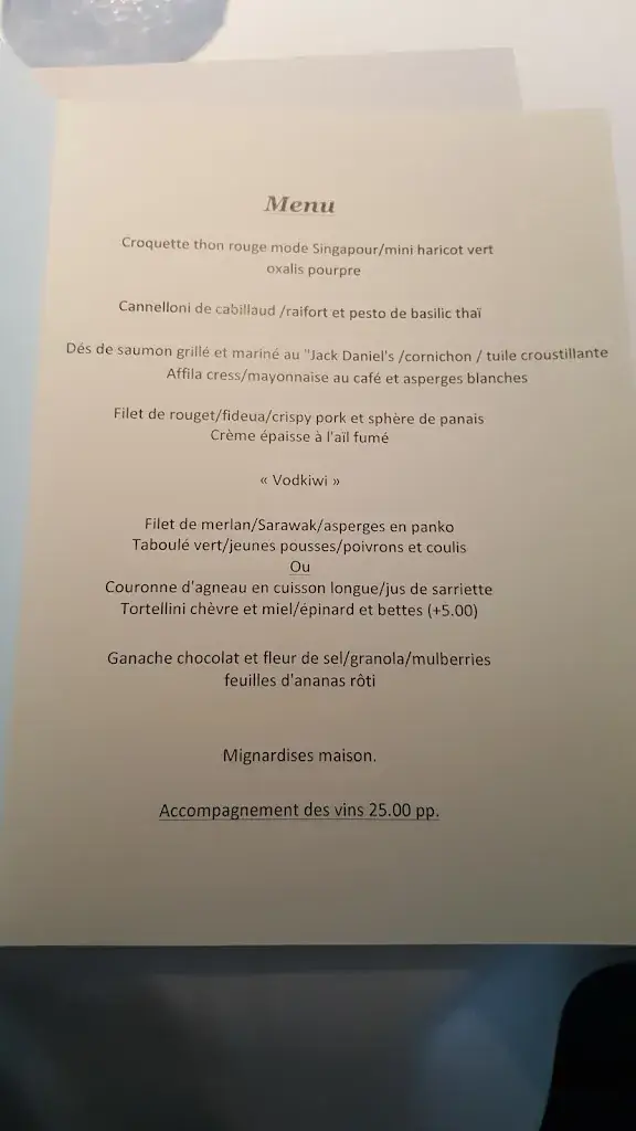 Menu_La Villa du Hautsart_Jodoigne_image_4