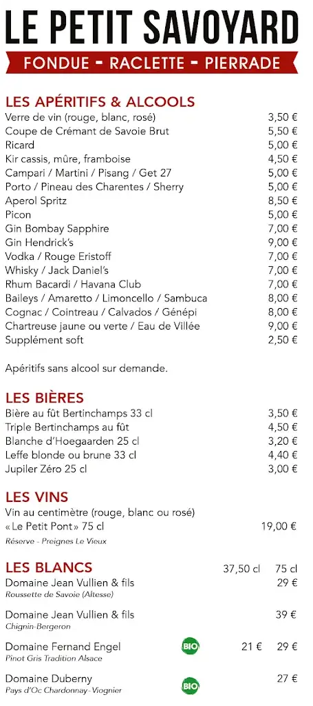 Menu_Le Petit Savoyard_Jodoigne_image_1