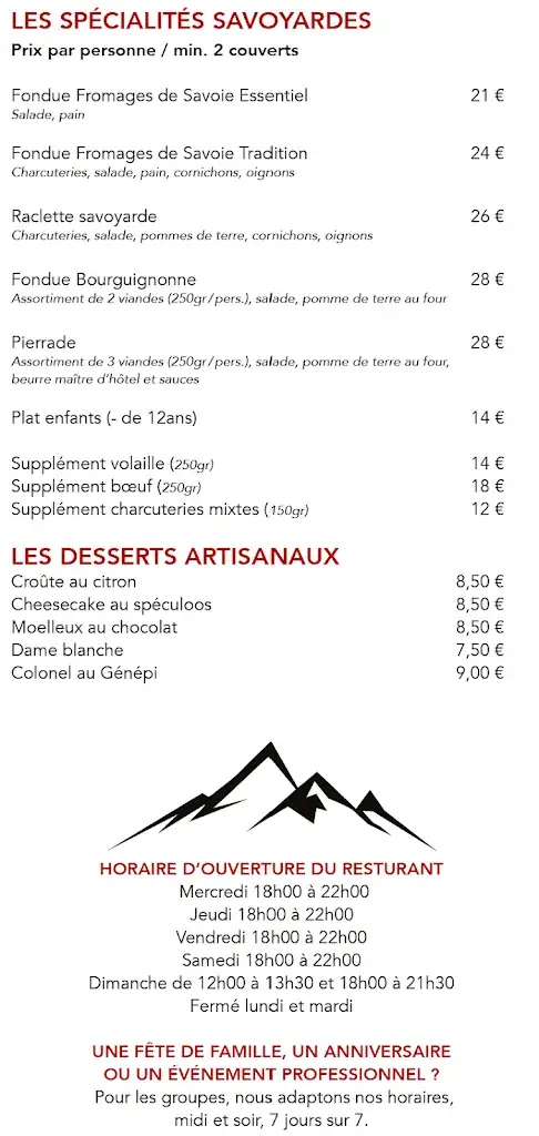 Menu_Le Petit Savoyard_Jodoigne_image_2