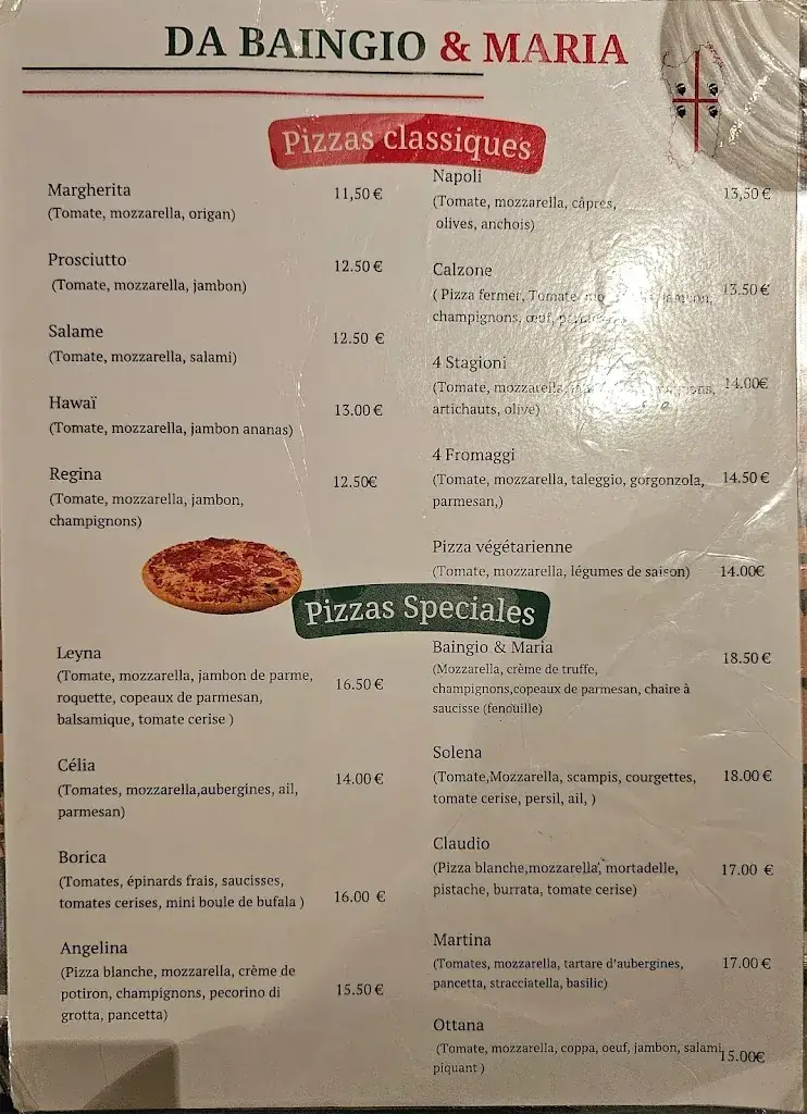 Menu_Da Baingio & Maria_Ittre_imagen_1