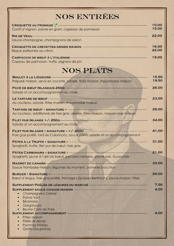 Menu_Les Mauvais Garçons_Juprelle_image_1