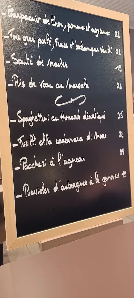 Menu_La Ciociara, Restaurant_Liège_image_1