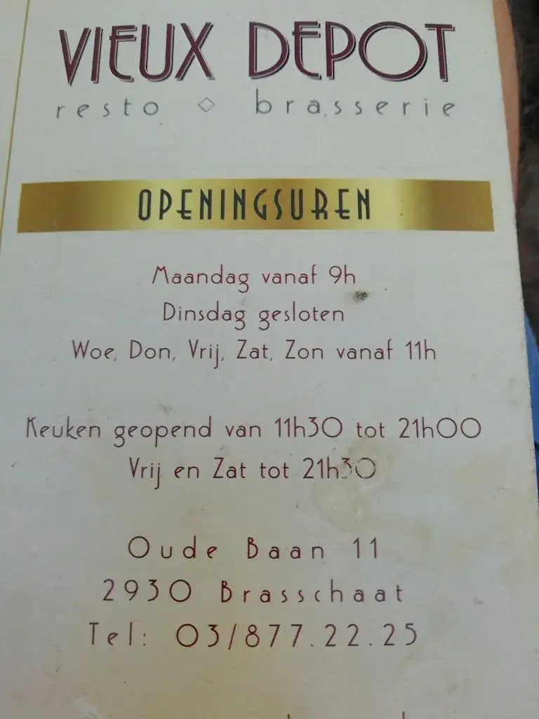 Menü_vieux depot restaurant_Brasschaat_Bild_2