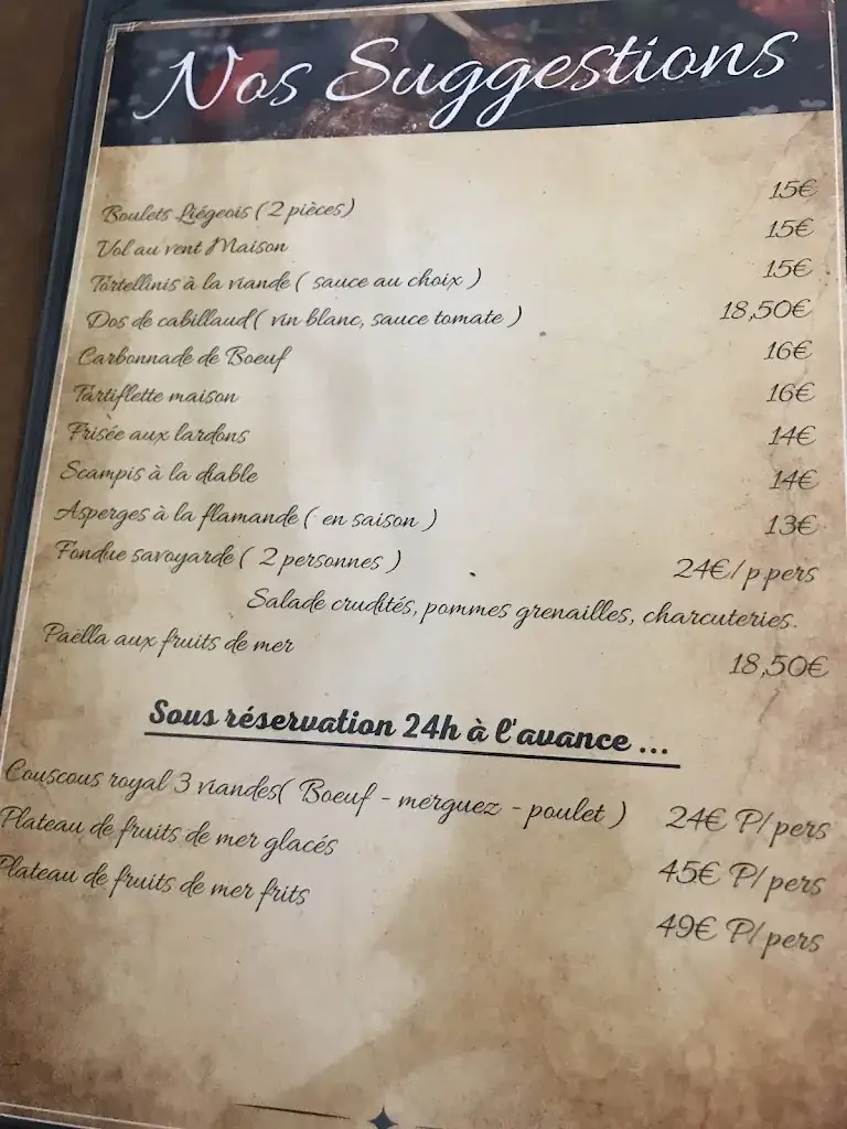 Menü_Le Temps D'Une Pause_Liège_Bild_1