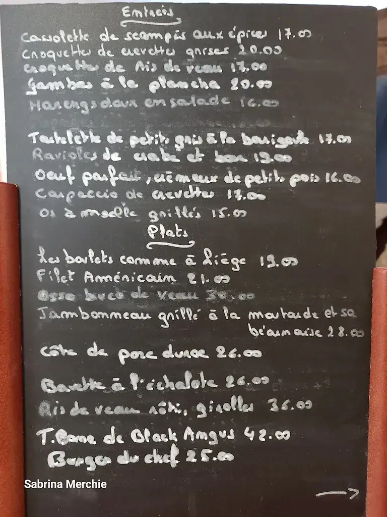 Menu_Restaurant La Tour Colombes_Huy_imagen_2