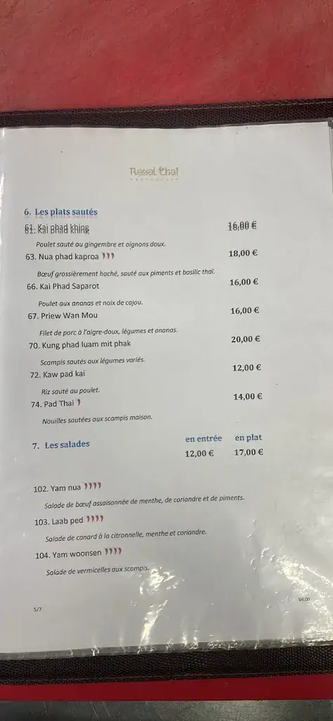 Menu_Royal Thaï_Huy_image_4