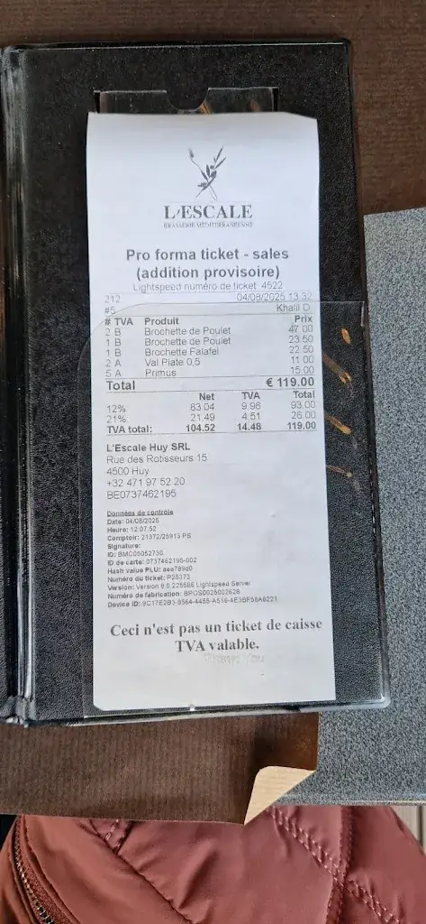 Eva Ginard_L'Escale Huy_Huy_review