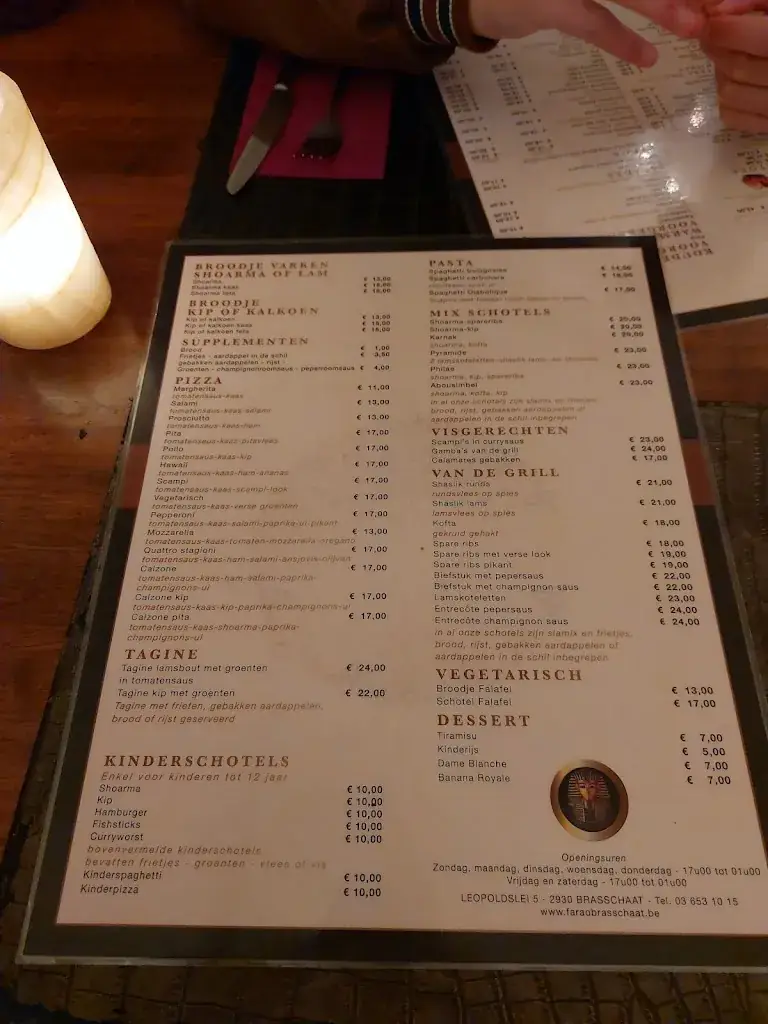 Menu_Pita Farao Brasschaat_Brasschaat_image_2