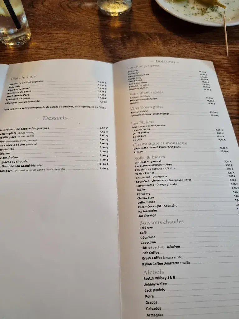 Menu_La Maison Du Berger_Jurbise_image_3