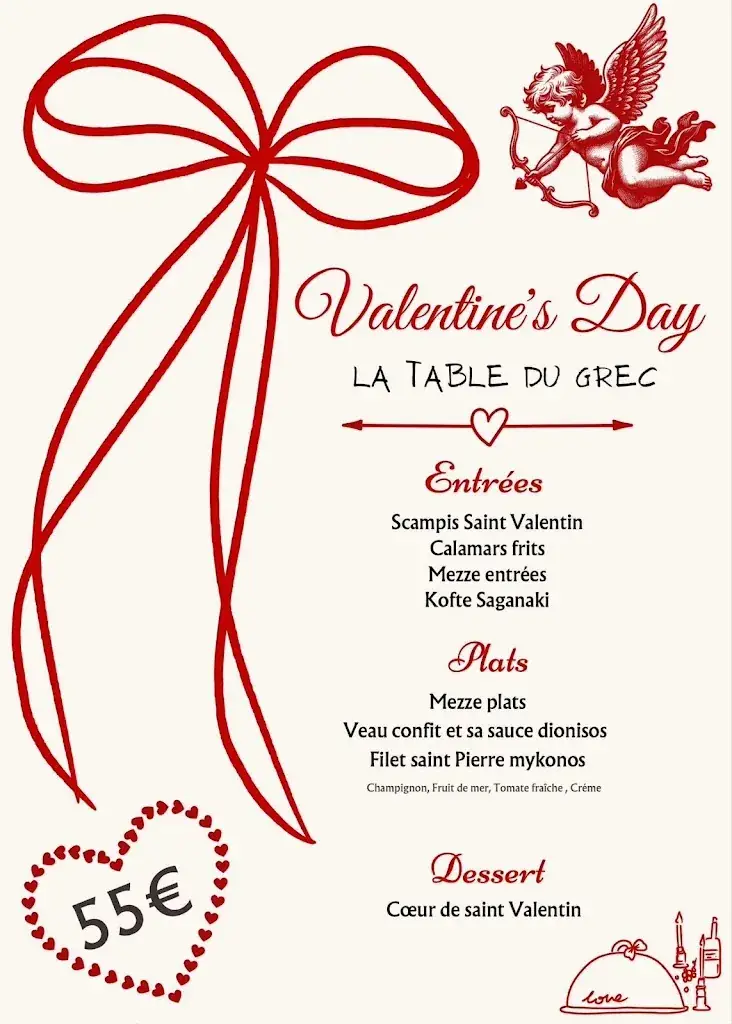 Menü_La Table du Grec_Jurbise_Bild_2