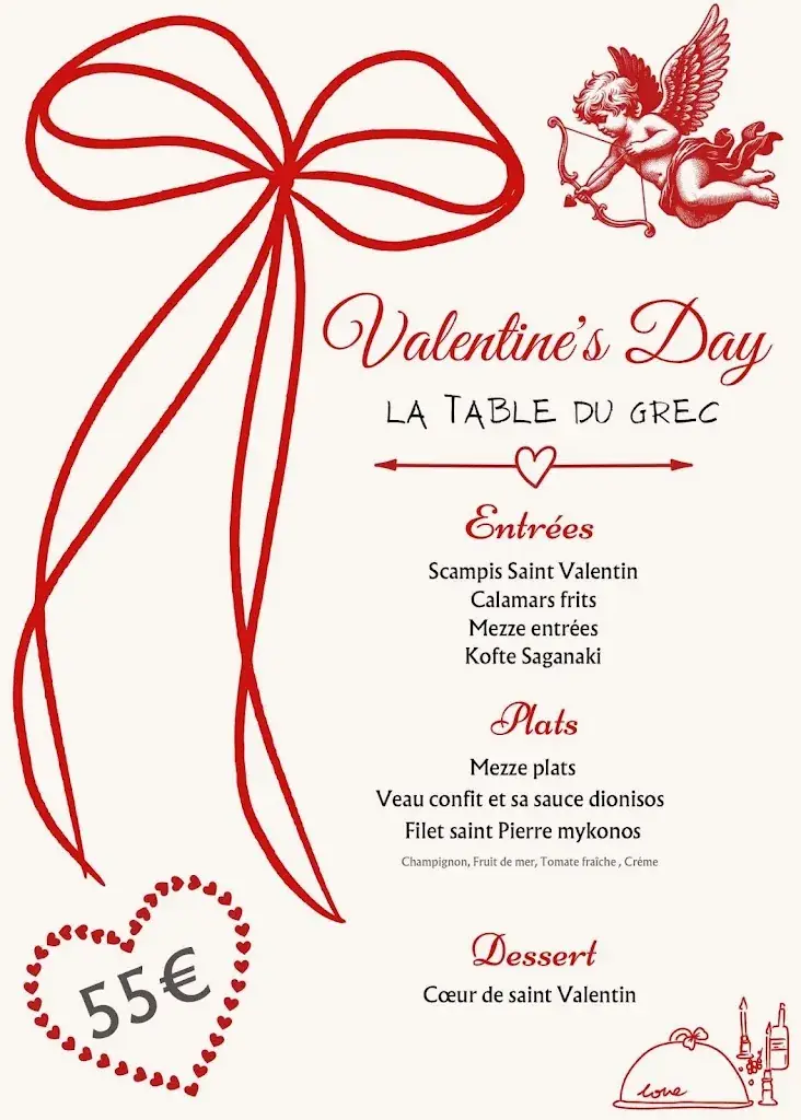 Menü_La Table du Grec_Jurbise_Bild_3