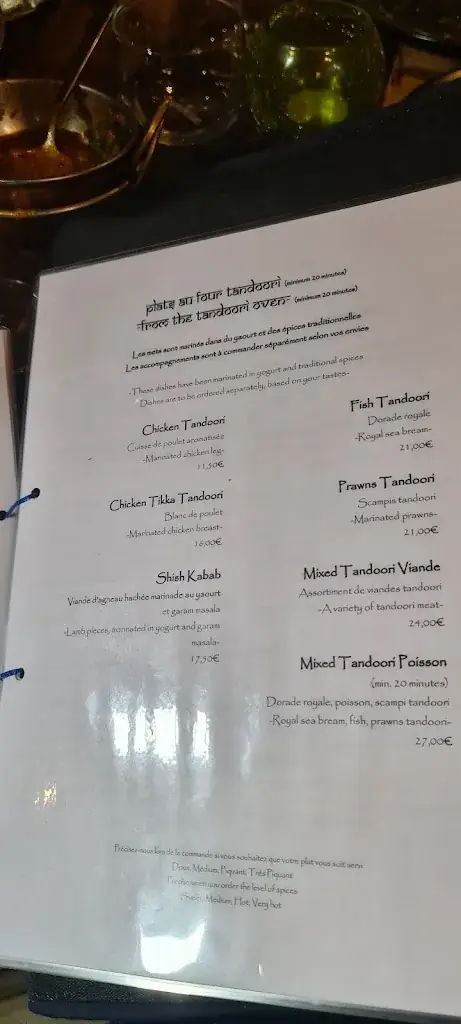 Menü_Ashok’s Indian Cuisine (Jurbise)_Jurbise_Bild_3