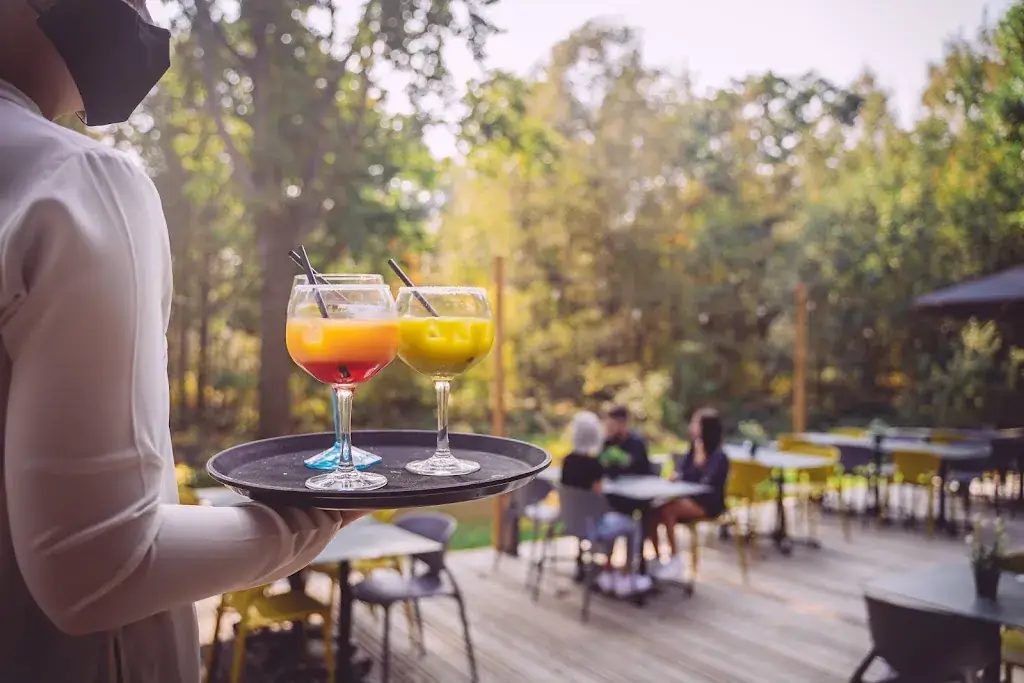 Les jardins d’Utopia restaurant in Jurbise