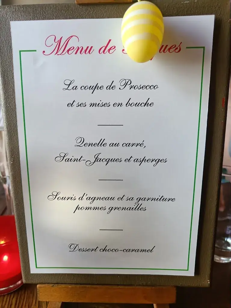 Menü_La Canette De Cuivre_Saint-Ghislain_Bild_1