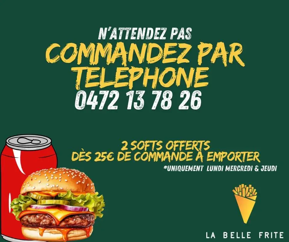 Menu_La Belle Frite_Jurbise_image_2