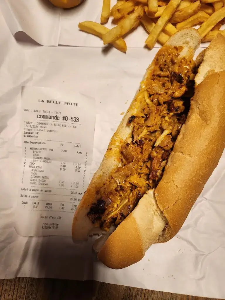 Menu_La Belle Frite_Jurbise_image_3