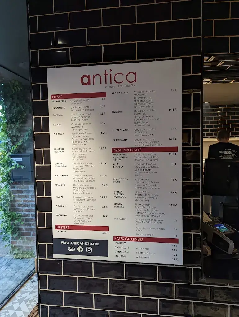 Menü_Antica Pizzéria_Jalhay_Bild_1